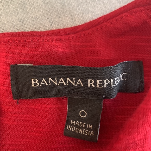 Banana republic size 0 red dress - Picture 2 of 3